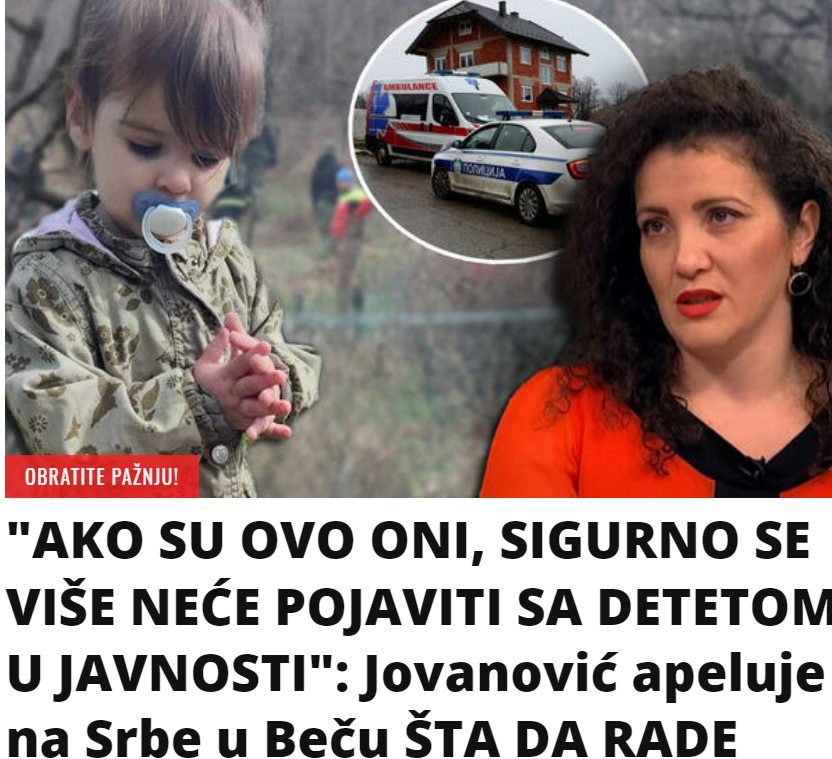 “AKO SU OVO ONI, SIGURNO SE VIŠE NEĆE POJAVITI SA DETETOM U JAVNOSTI”: Jovanović apeluje na Srbe u Beču ŠTA DA RADE