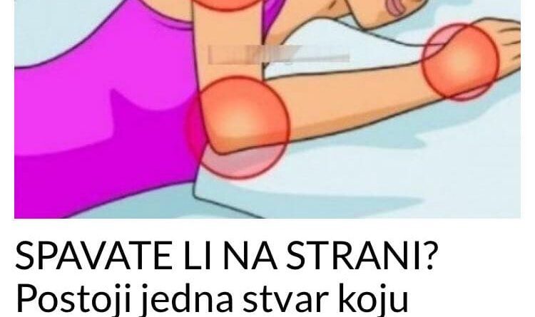 SPAVATE LI NA STRANI? Postoji jedna stvar koju trebate uraditi večeras: Nećete imati bolove u ramenima, TAJNA U 1 TRIKU