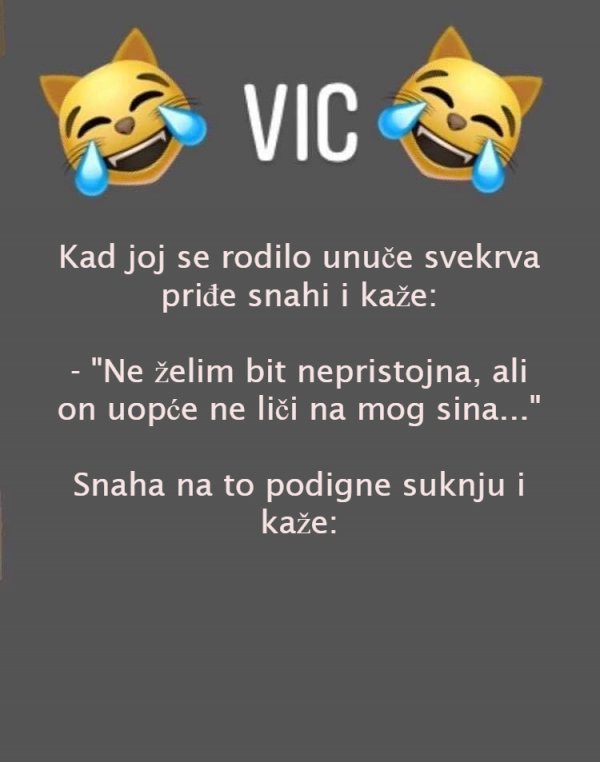 VIC DANA: Svekrva I Unuče