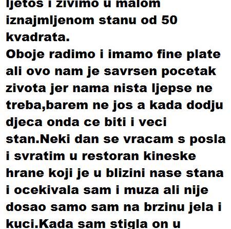 LJETOS SAM SE UDALA I ZIVIMO U IZNAJMLJENOM STANU